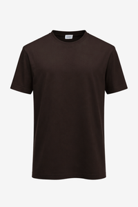 Burker Gemerceriseerd T-shirt Zwart