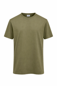 Burker Gemerceriseerd T-shirt Zwart
