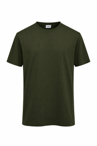 Burker Gemerceriseerd T-shirt Zwart