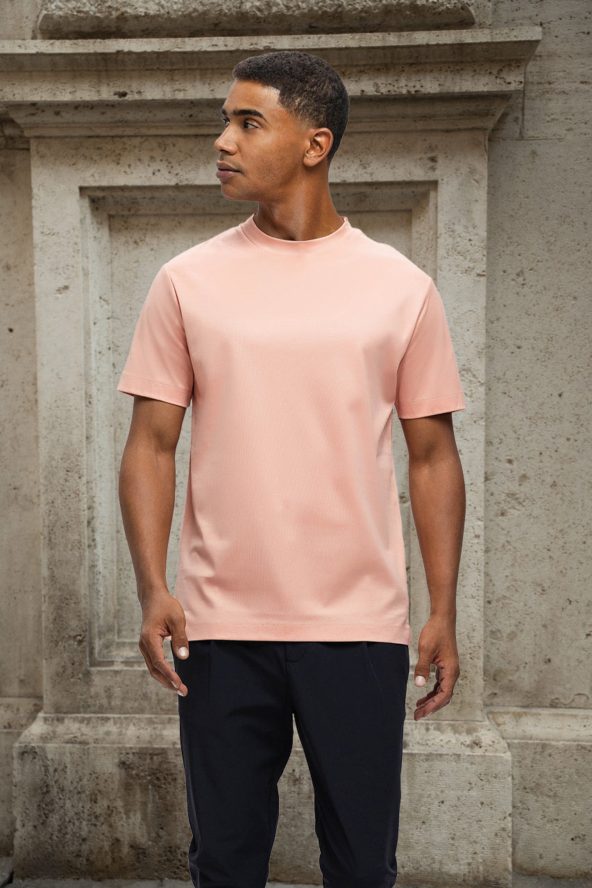 Leo T-shirt Peach Fusion