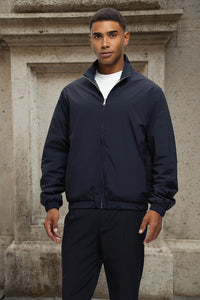 Benito Bomber Jacket Beige & Black