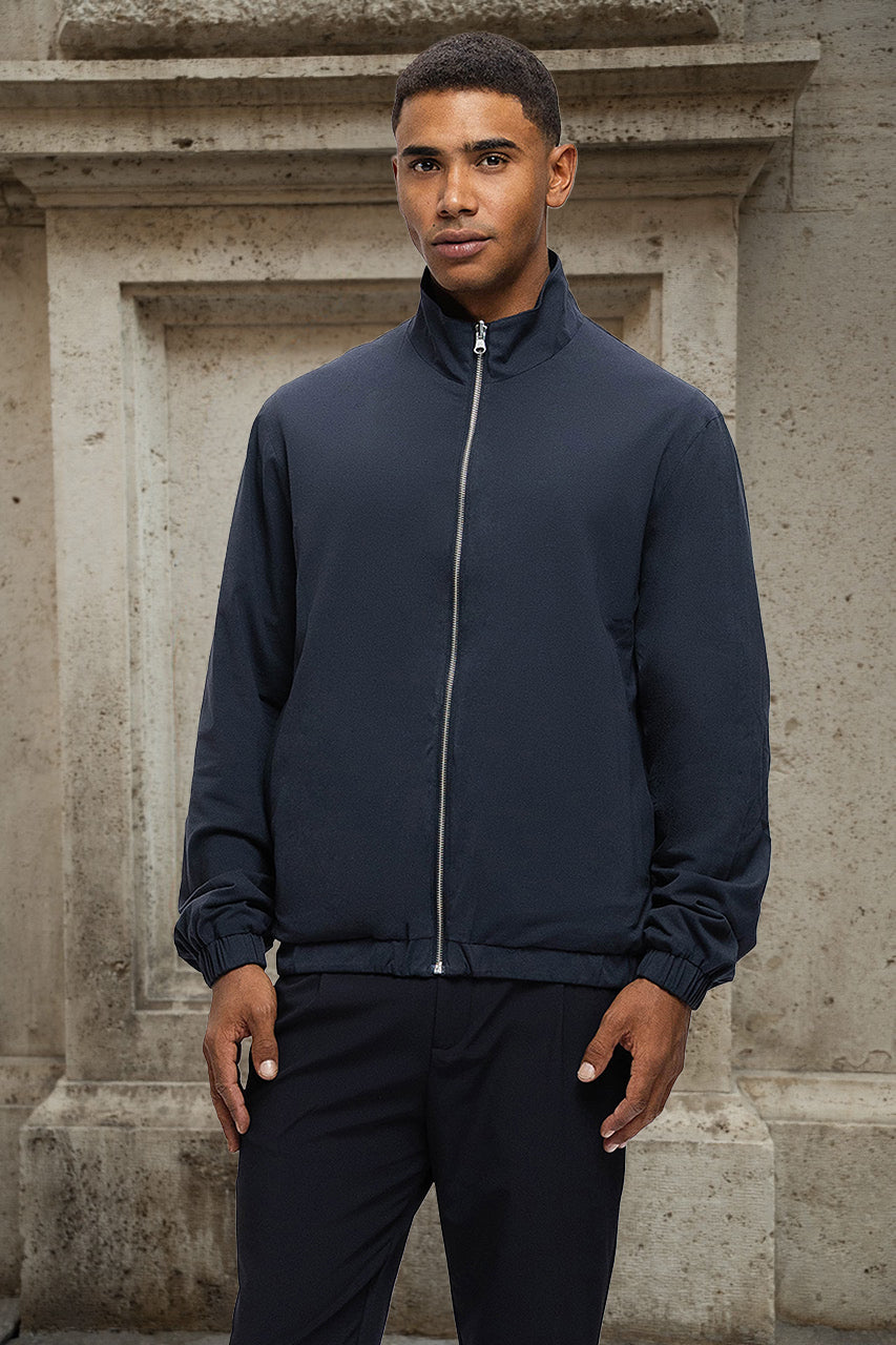 Benito Bomber Jacket Beige & Black