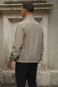 Benito Bomber Jacket Beige & Black