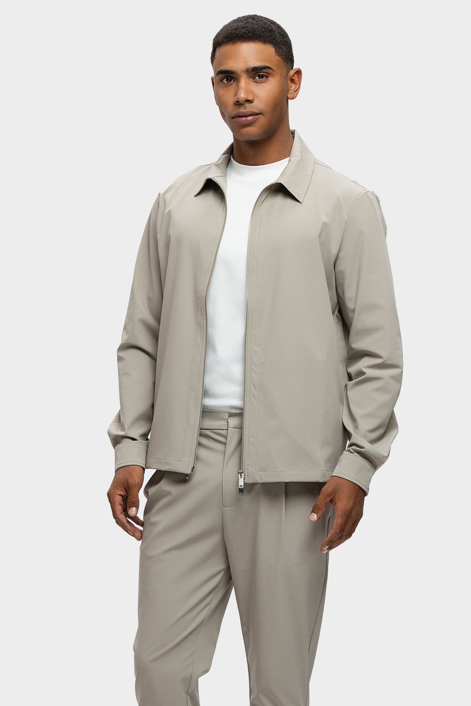 Massimo Overshirt Jack Beige