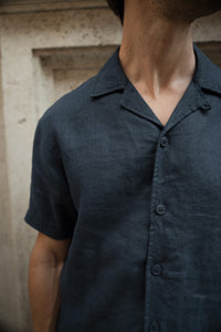 Linen Shortsleeve Blouse